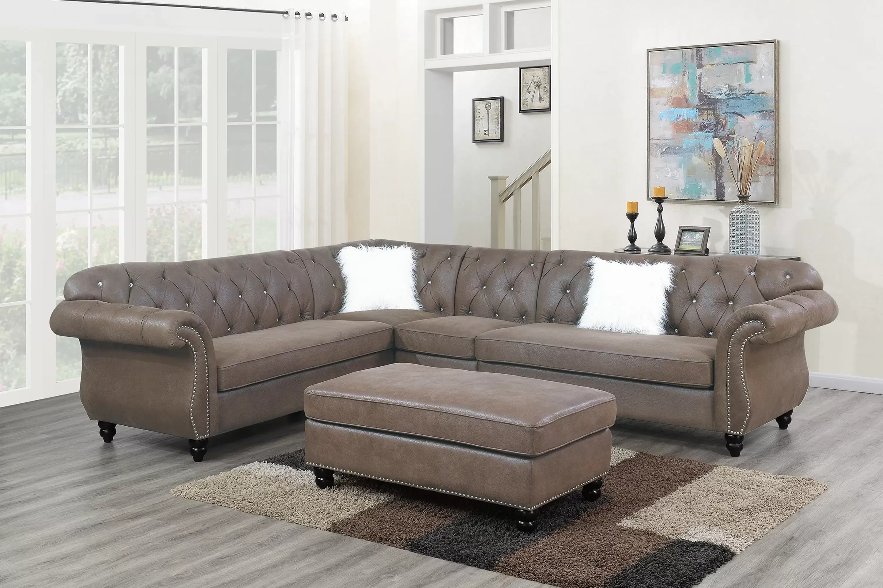 F6437 4-Piece Sectional Set