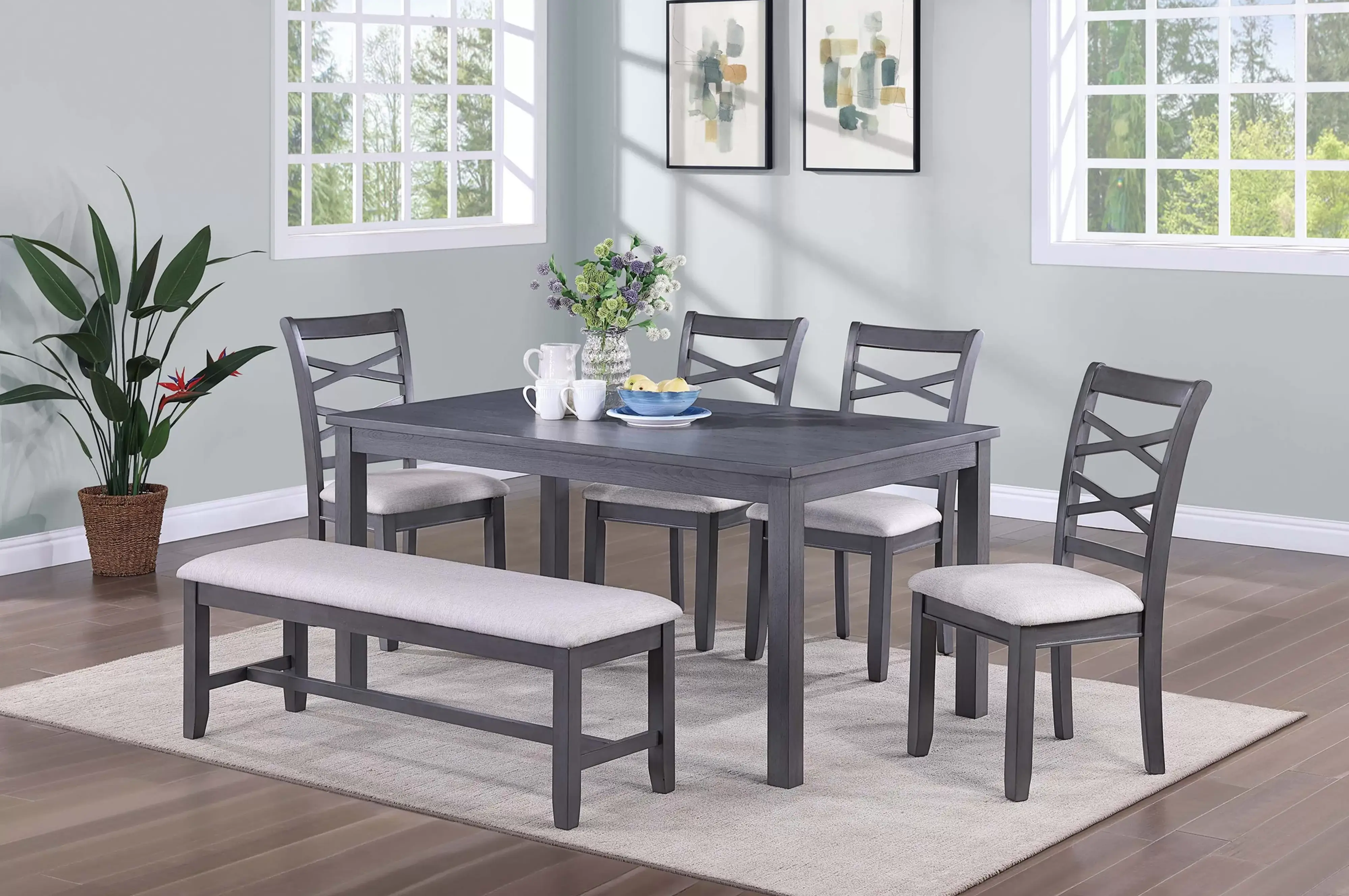 F2623 6-Pcs Dining Set
