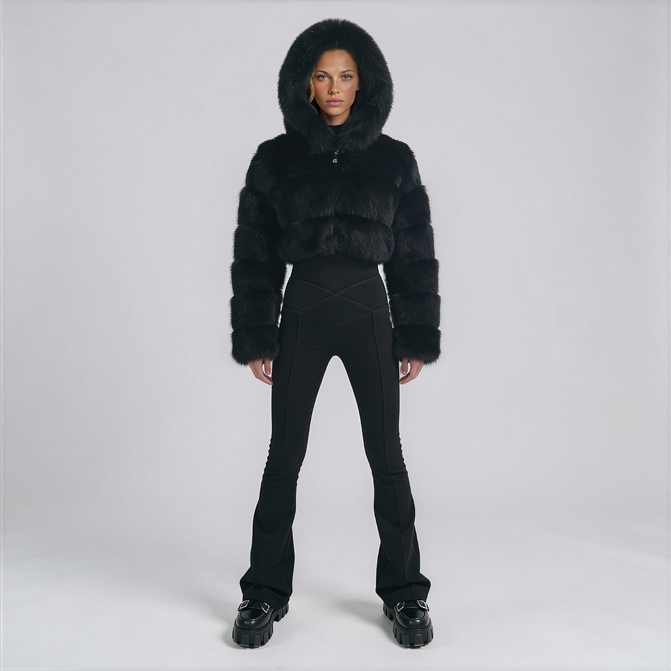Thumbnail: Midnight Muse Fur Jacket