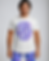 Thumbnail: Closeup front view of the Wish You Were Here text graphic print cotton tshirt