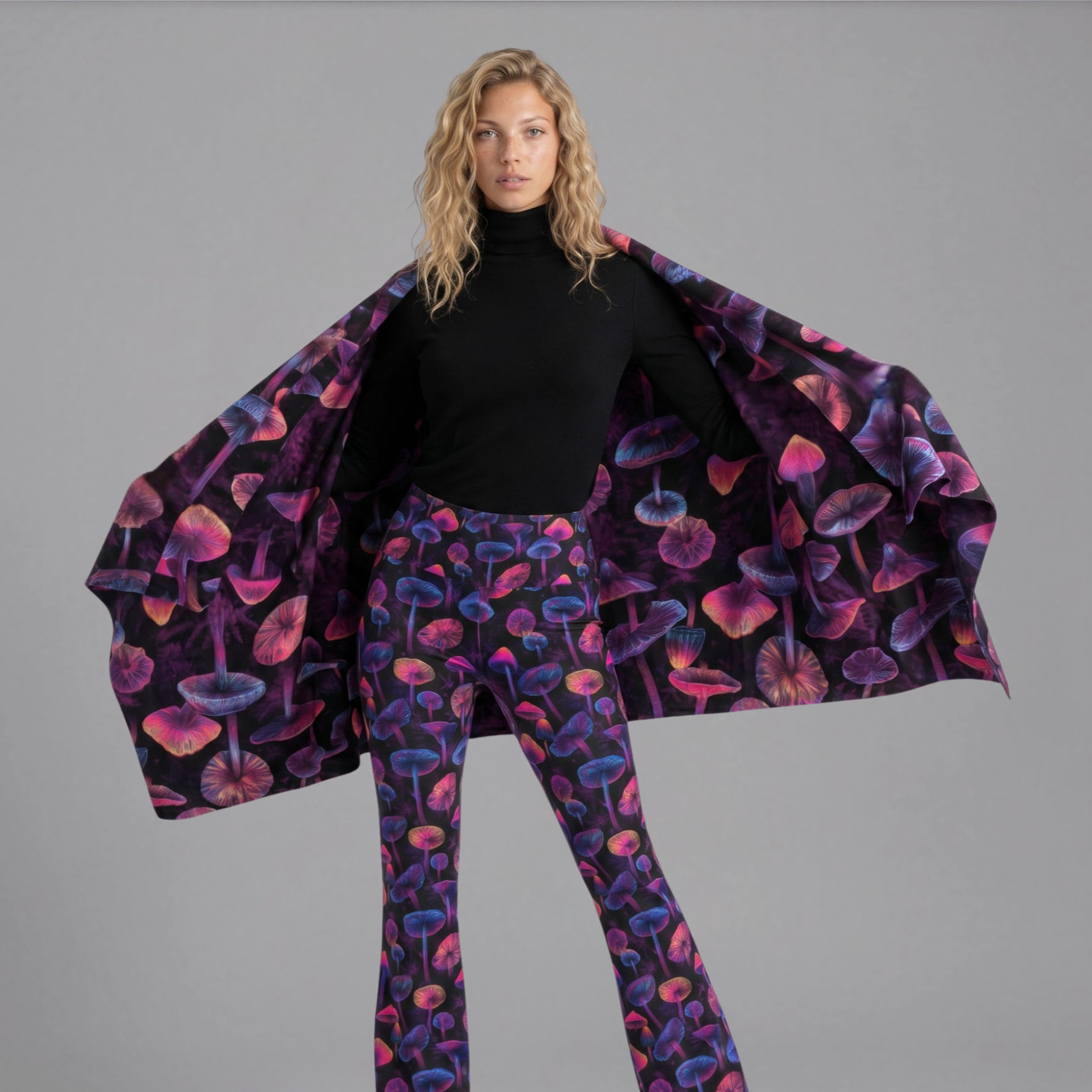 Neon Forest Oversized Shawl