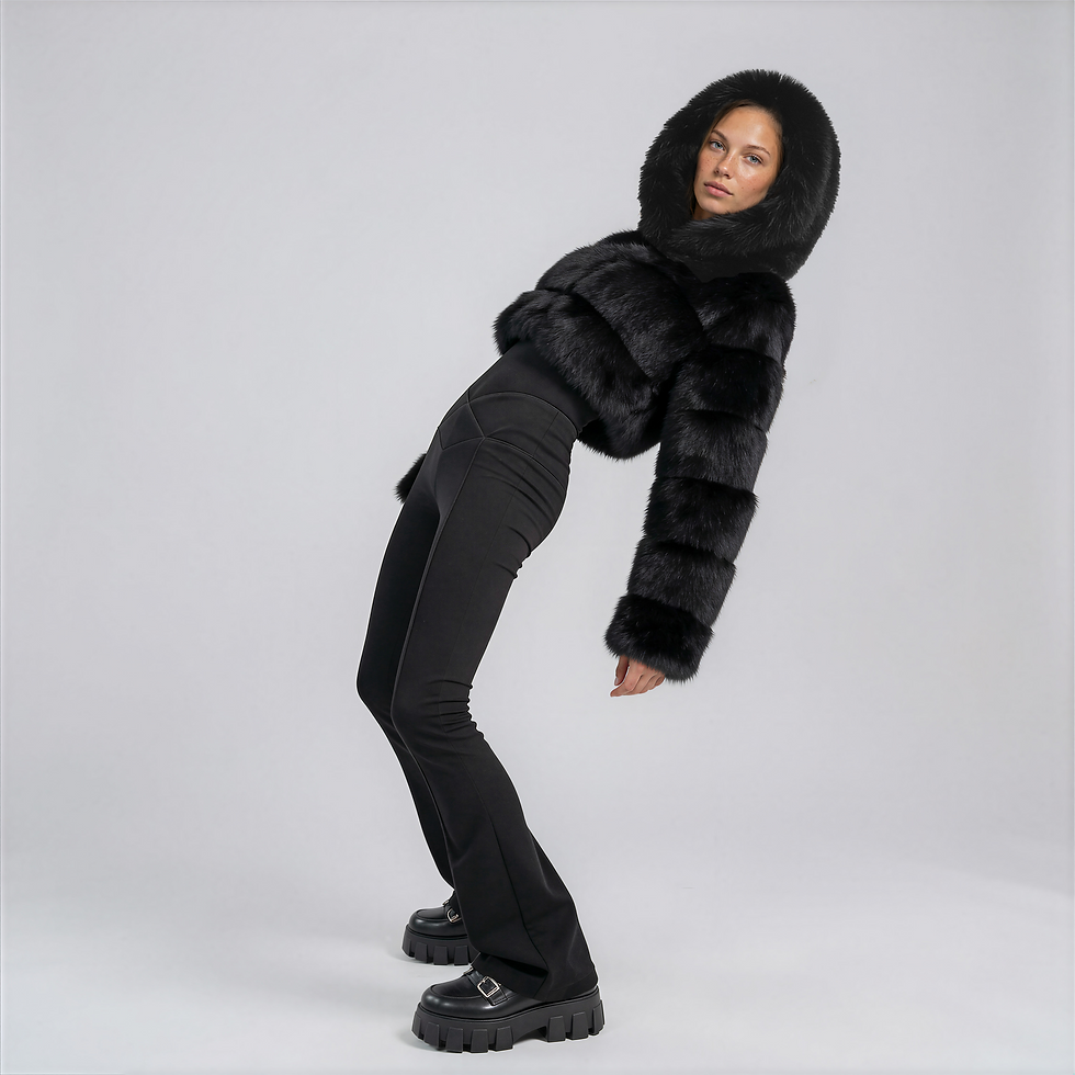 Thumbnail: Midnight Muse Fur Jacket