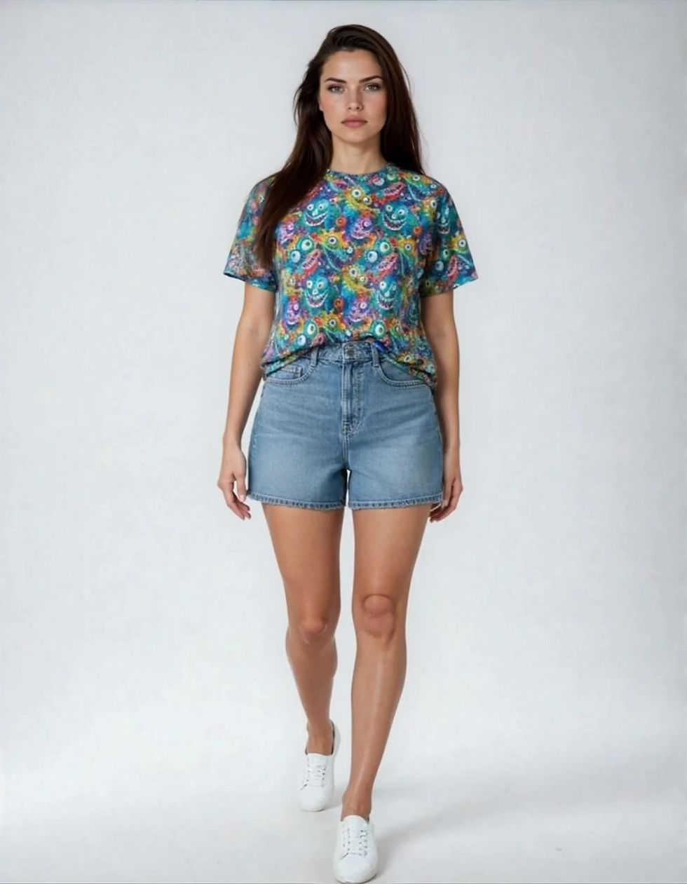 Thumbnail: Monster Mash Velvet Unisex T-Shirt