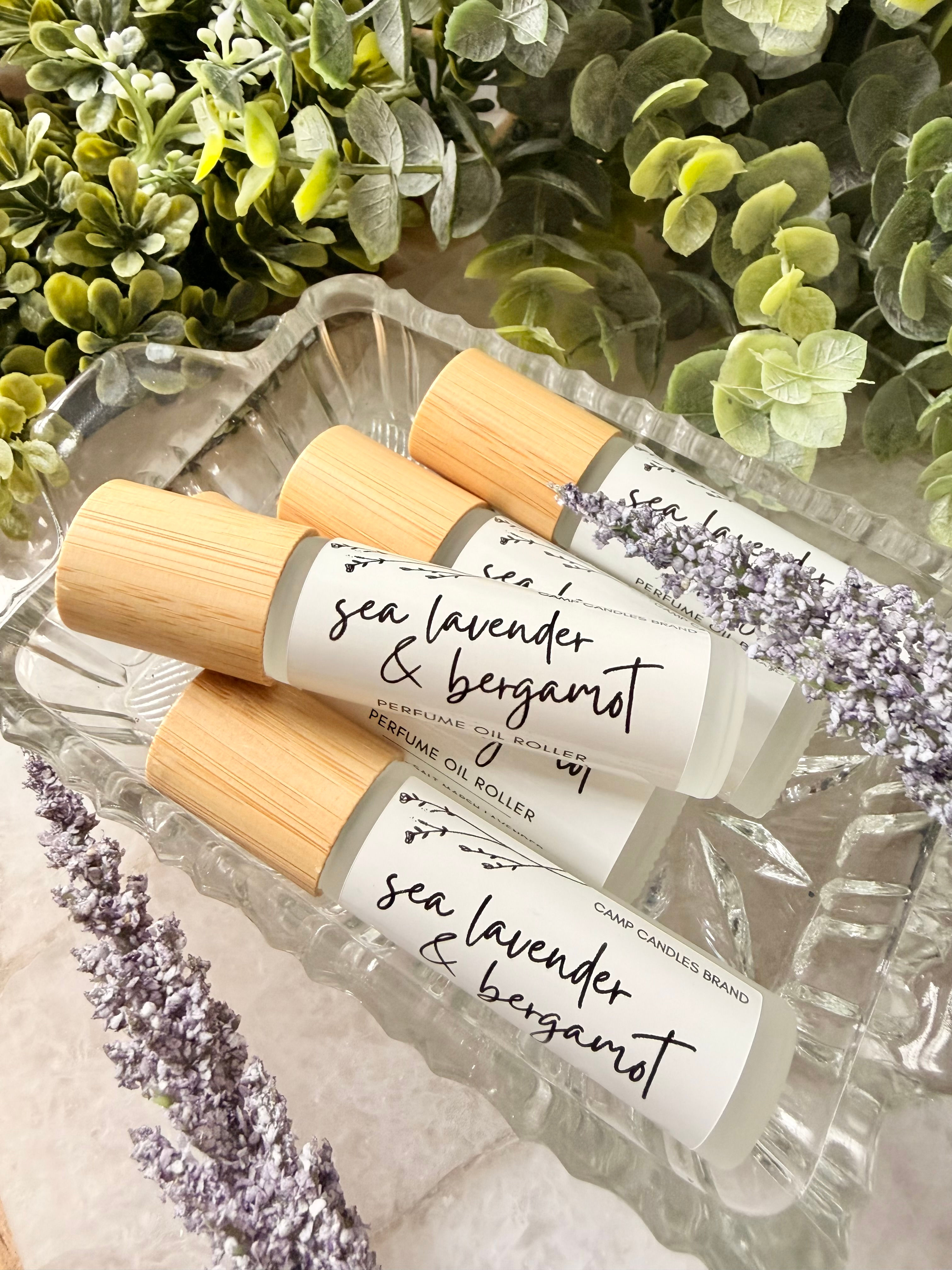 Sea Lavender & Bergamot Perfume Roller