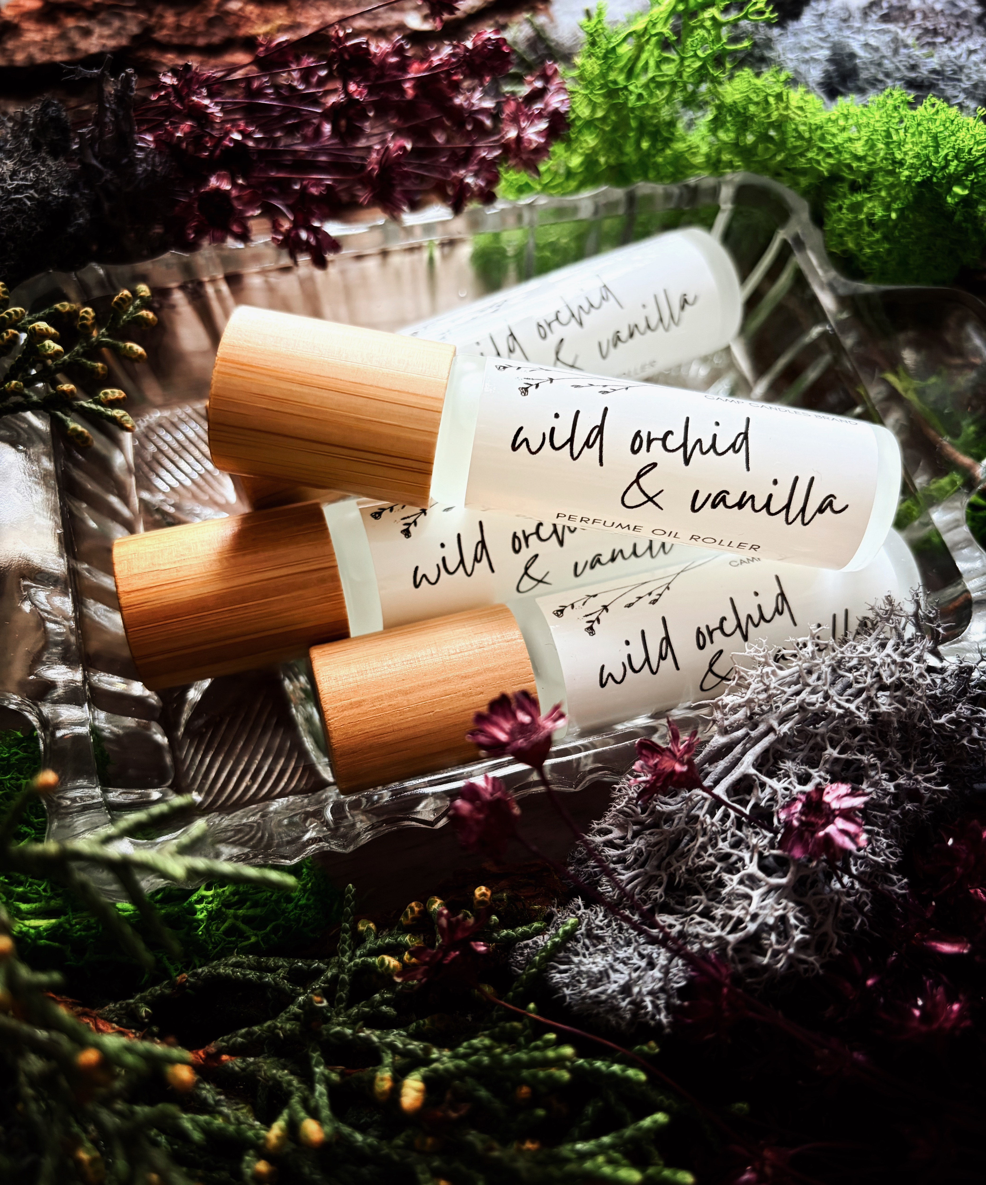 Wild Orchid & Vanilla Perfume Roller
