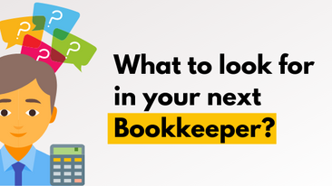 Things to look for in a Bookkeeper