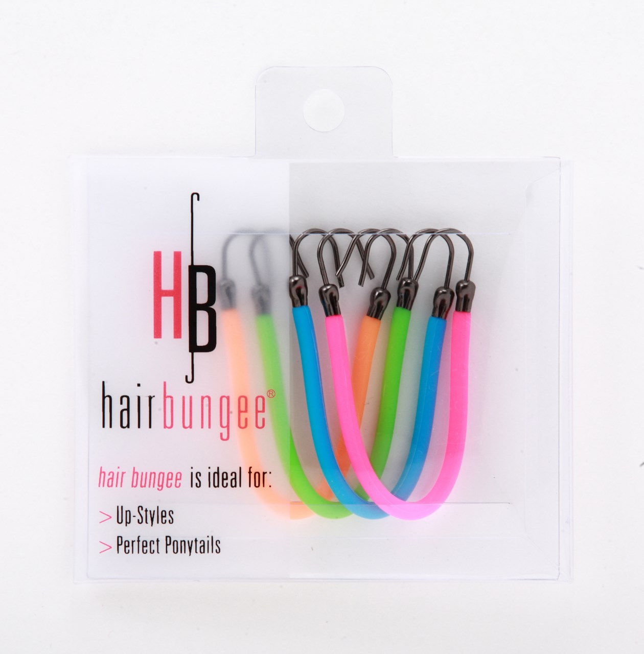Hair Bungee Silicone CANDY (4 pack)