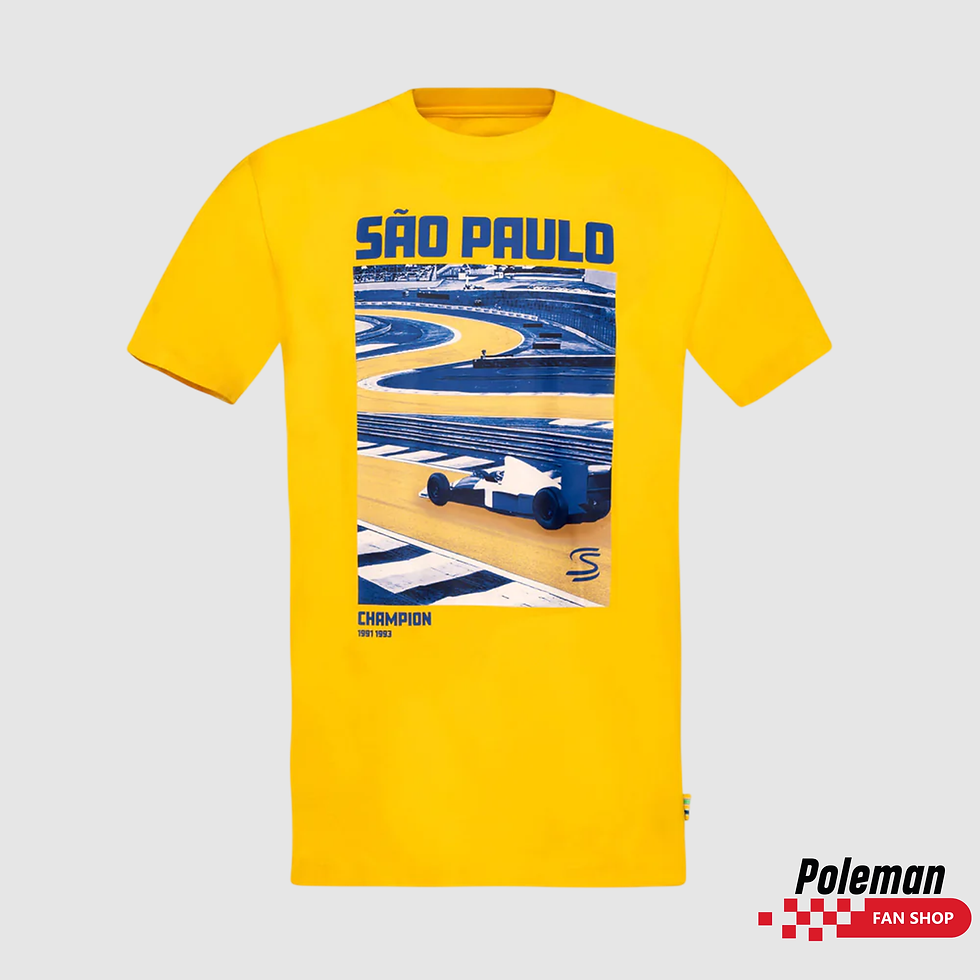Ayrton Senna F1 São Paulo T-Shirt
