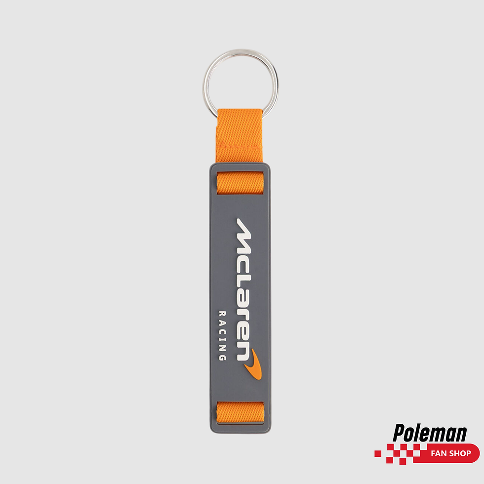 Vista principal del llavero corto McLaren 2026 con logo McLaren Racing