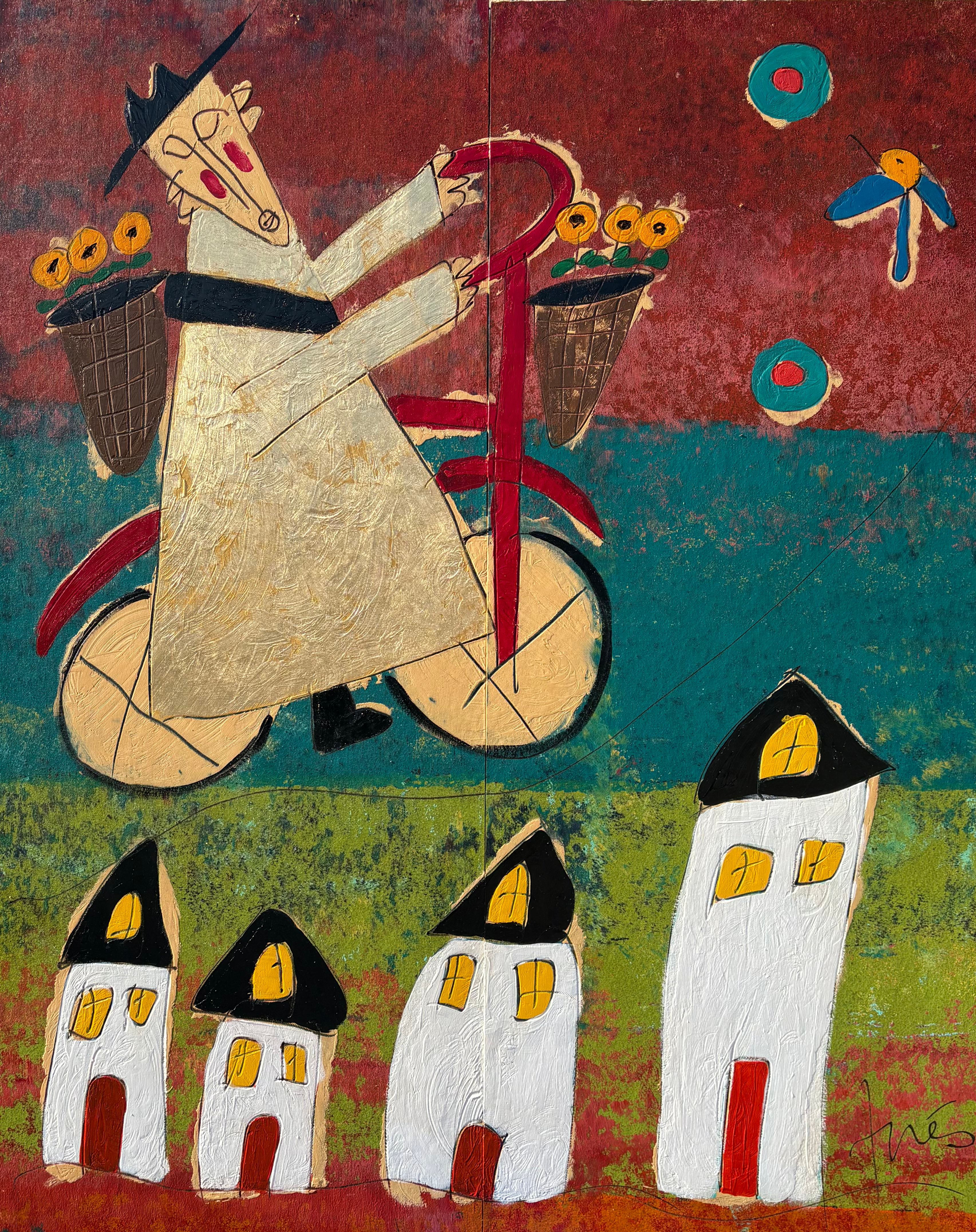 The Way, 48" x 58"