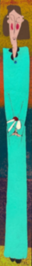 Thumbnail: Woman with White Bird