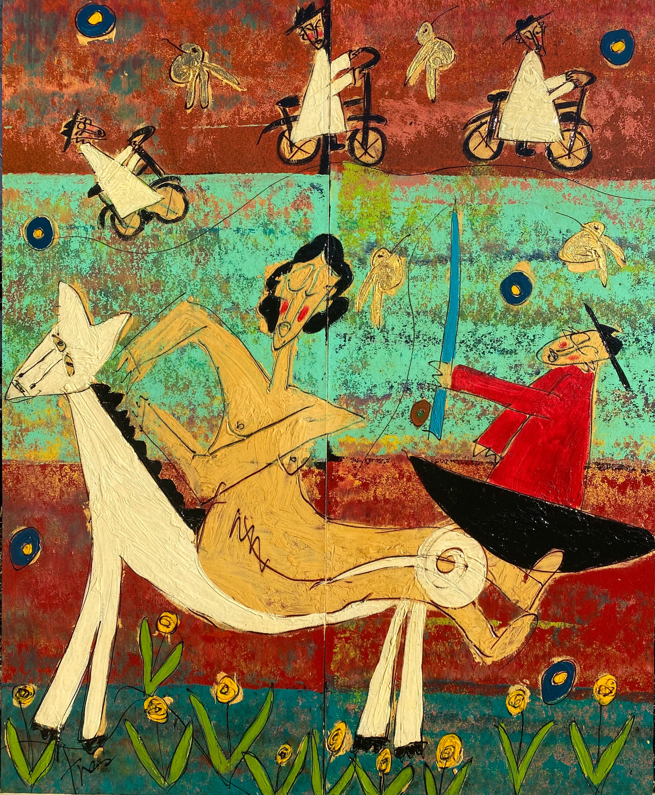 Many Ways to Get There, 48" x  58"