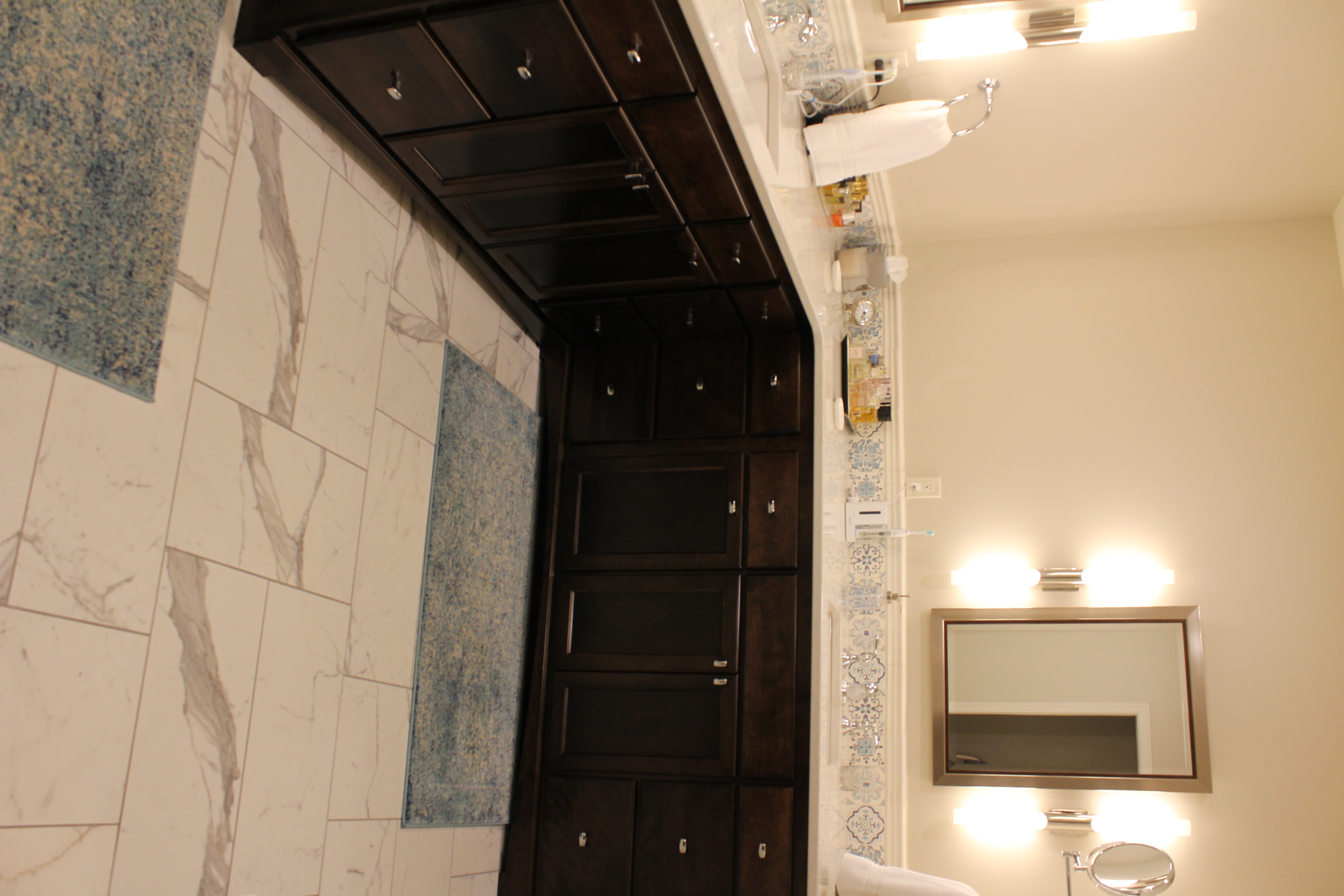 Master bath vanity for 2