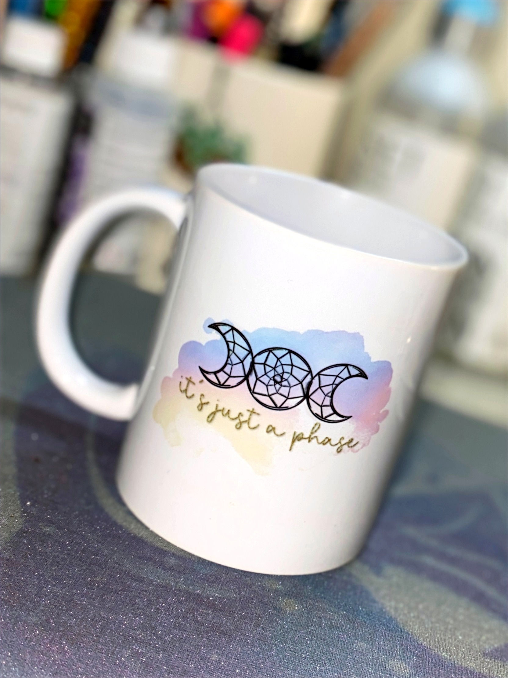 It's just a phase mug