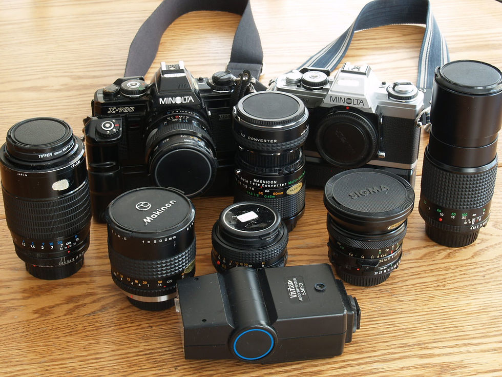 Minolta equipment