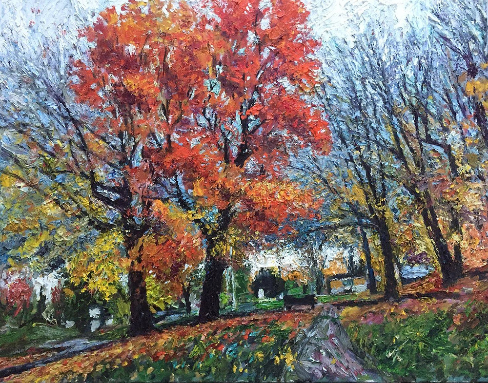 Zinour landscape painting