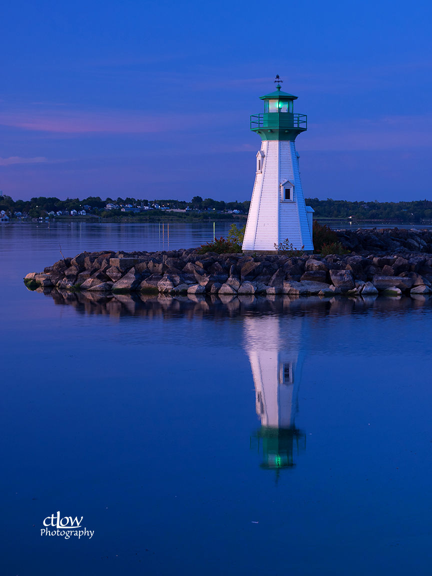 Prescott Harbour beacon dawn photography