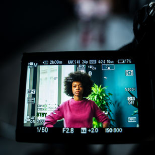 Director Melanie Page sitting in for talent at Microsoft in London