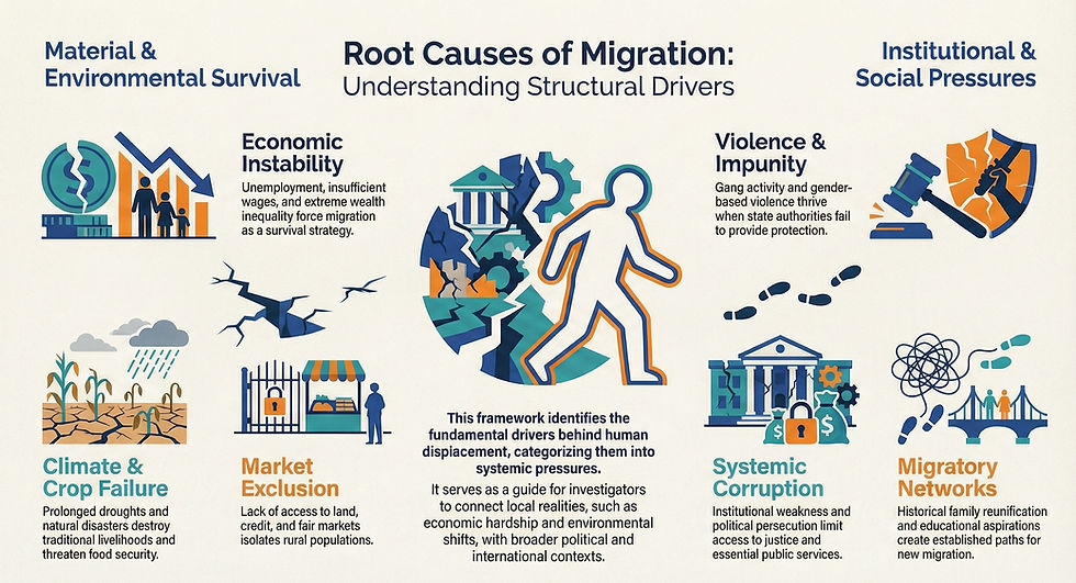 Guide to Investigating the Structural Causes of Migration