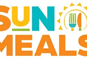 Sun Meals LOGO - Programa de comidas de verano de las escuelas públicas de Wichita