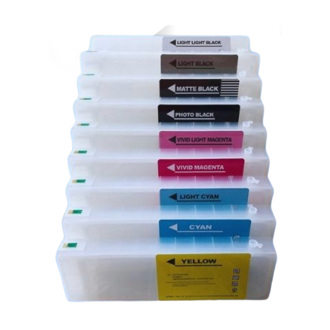 EPSON 7890,7900,9880, 9900 REFILLABLE CARTRIDGES