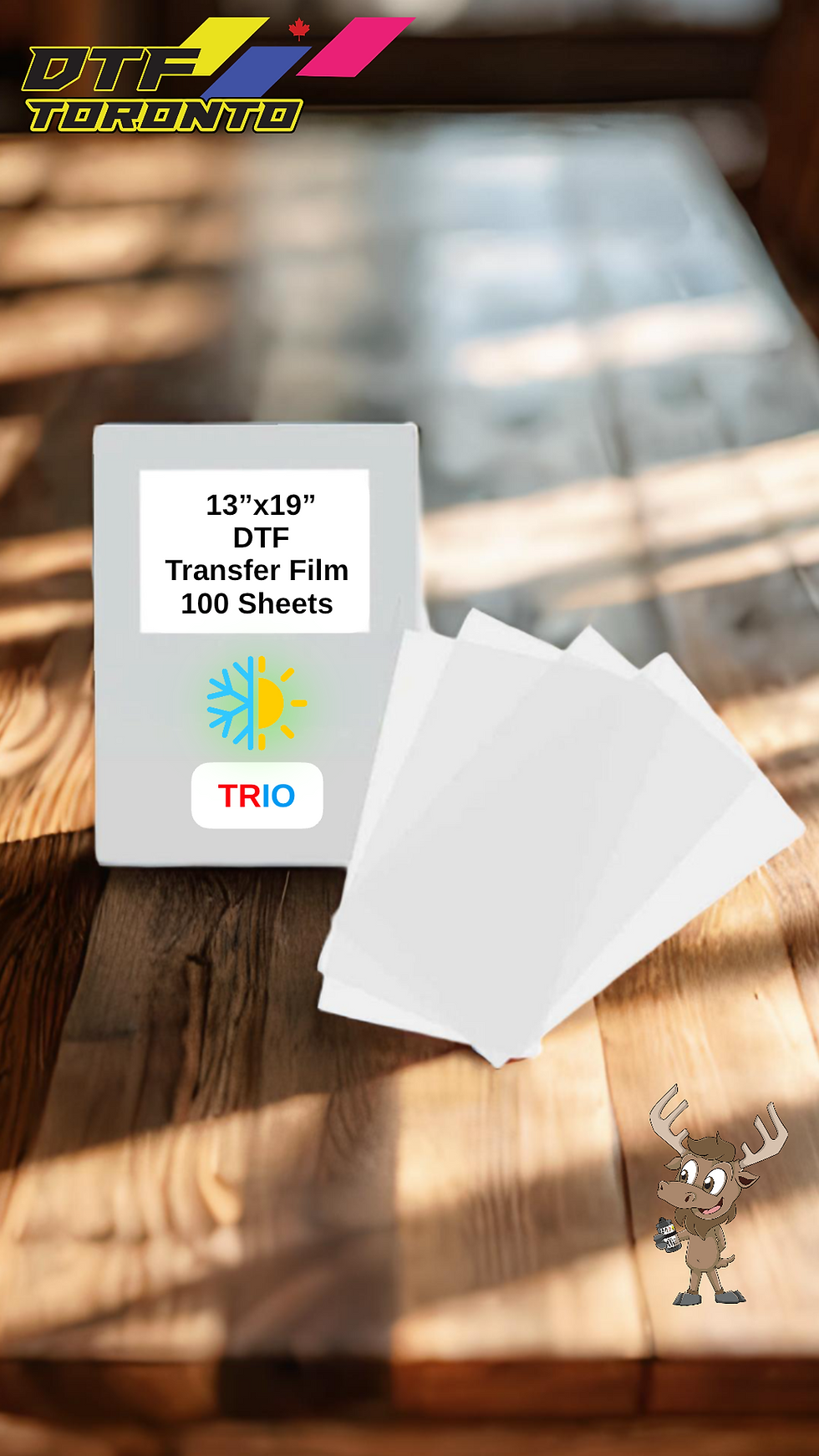 Thumbnail: DTF Film A3+TRIO 13" x 19" 100 Sheets