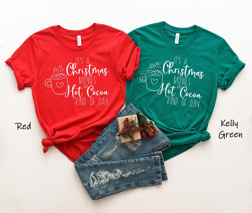 It's a Christmas movies and hot cocoa kind of day