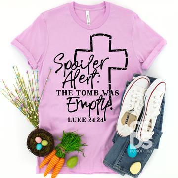 Spoiler Alert the tomb was empty