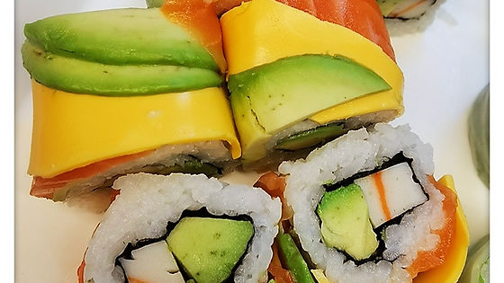 MC.11 Maki California Raimbow Roll (8 pièces)