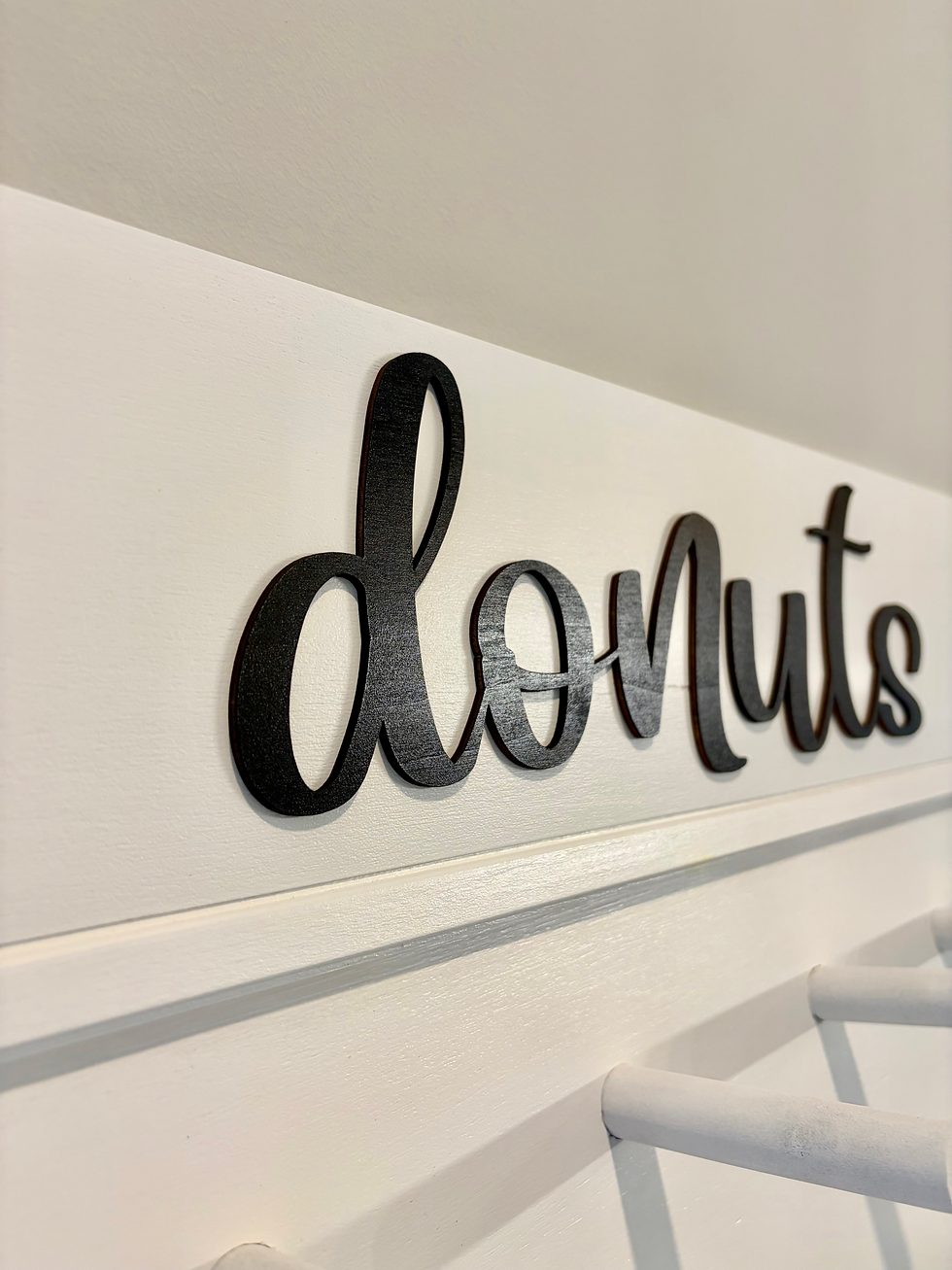 Thumbnail: RENTAL Black "Donuts" Donut Display