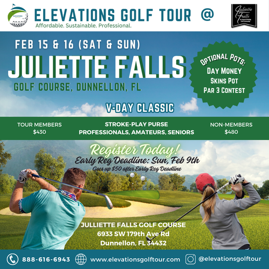 FEBRUARY 15 & 16… DONT MISS JULIETTE FALLS!