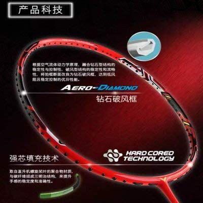 Thumbnail: Victor Hypernano X 990 G5 Unstrung Badminton Racket (Red/Black)