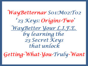 23 KEYS: Origins-Two [S01:M02:T02]