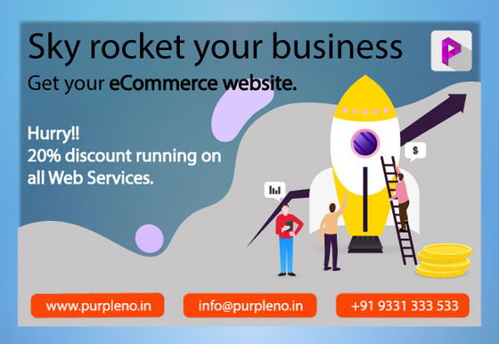 Get more opportunities through eCommerce Store.