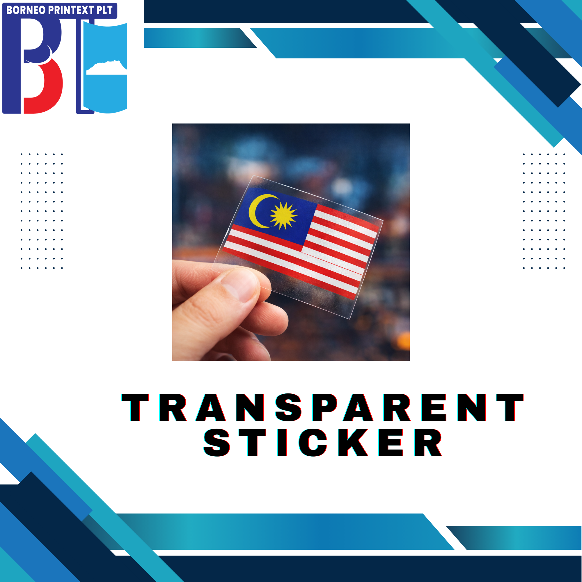 TRANSPARENT STICKER