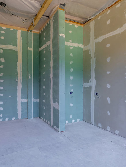 Parede em Drywall placa resistente a umidade