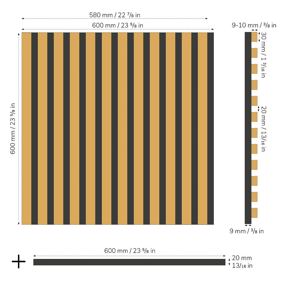 Miniature : Panneau Acoustic - Falling Leave