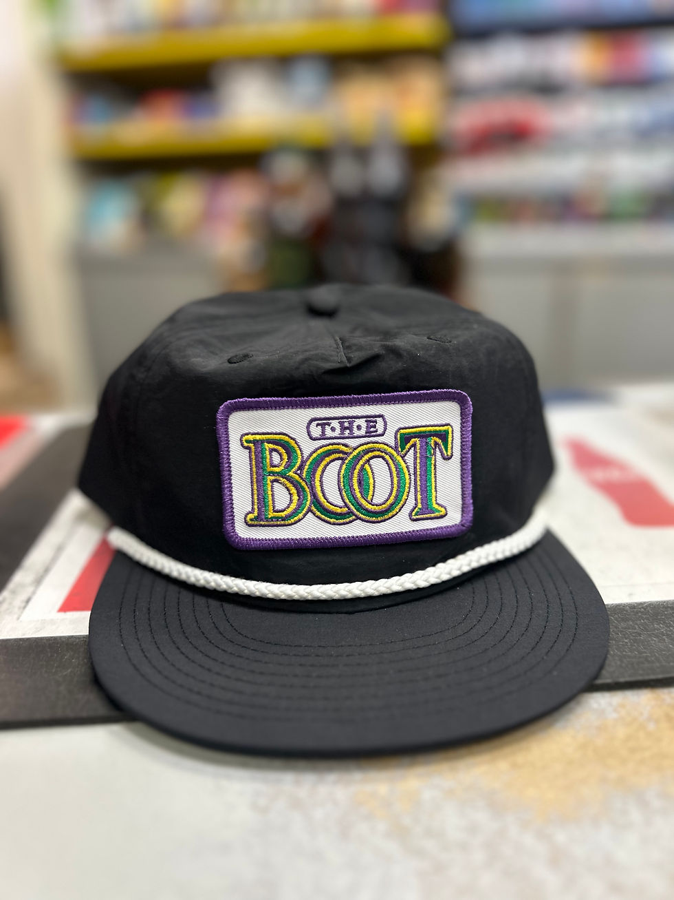 Thumbnail: Mardi Gras Patch Surf Hat 