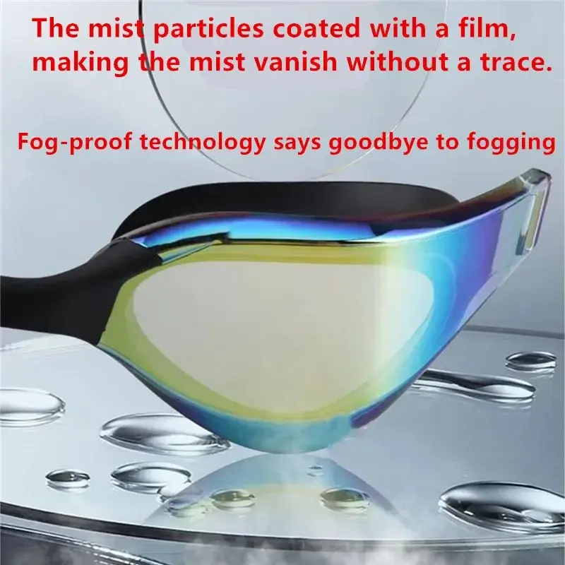 Thumbnail: ARENA Professional Racing Swimming Goggles Waterproof Anti-Fog High Definition