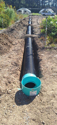 French Drainage Installation