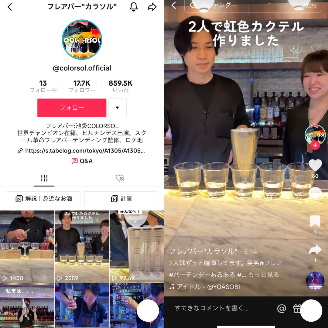フレアバー"カラソル"

