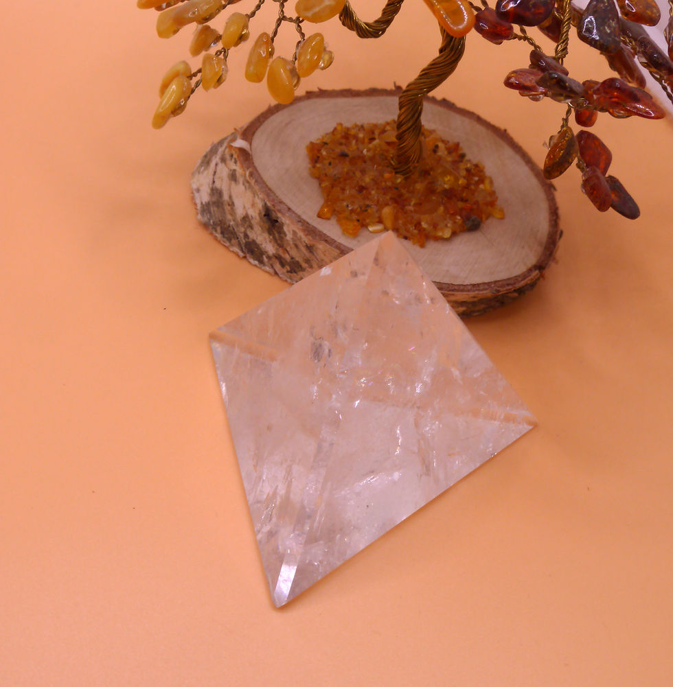 Miniature : CRISTAL DE ROCHE Solides de Platon