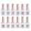 Thumbnail: Cre8tion Hema Free Semi-Sheer Collection 0.5oz - Pink Color