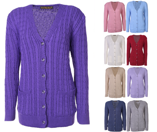 Stretch Knit Cardigan main image 1