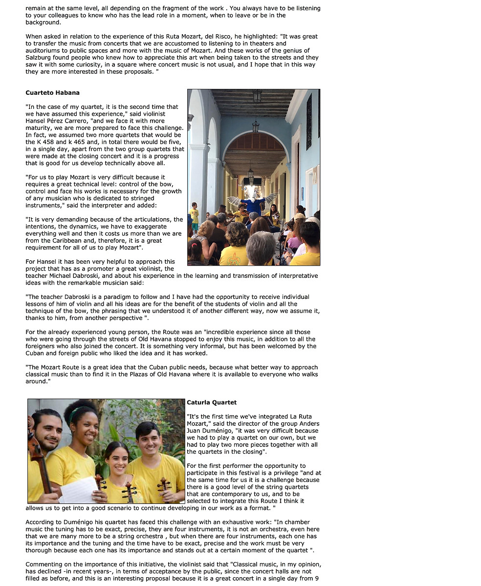 A successful and incredible experience,