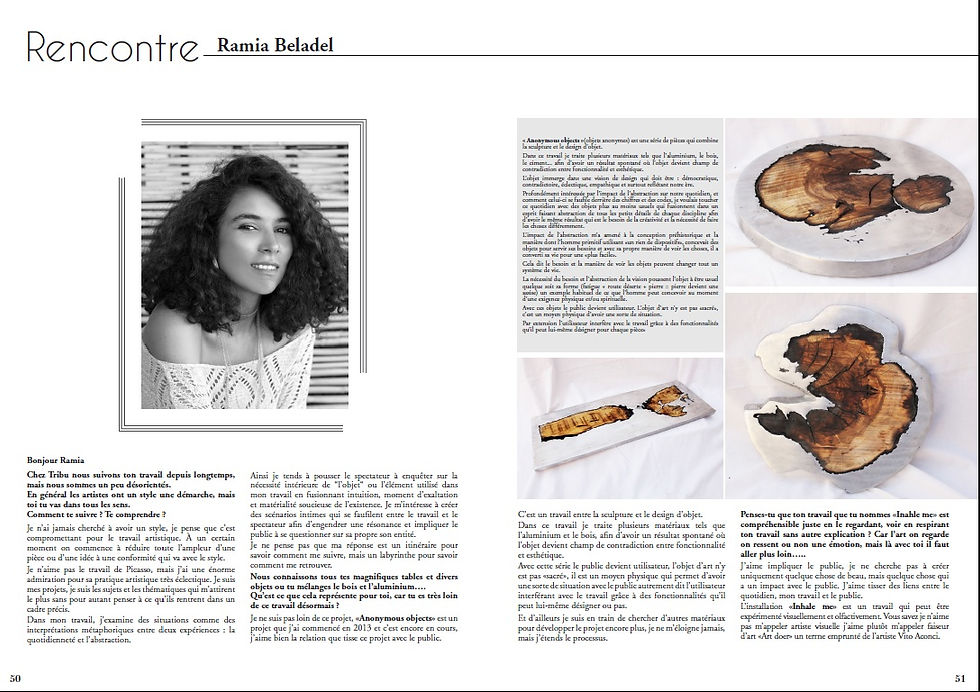 Rencontre avec Ramia Beladel