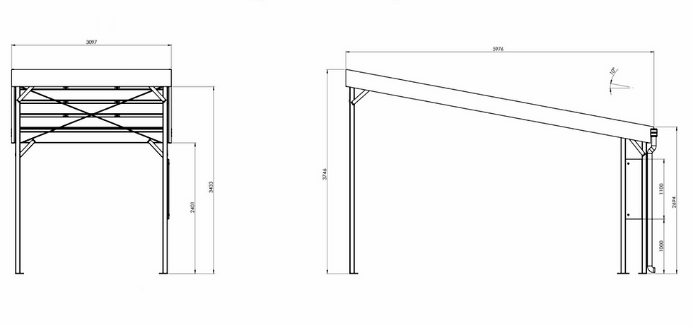 Thumbnail: Solar Carport (Single)
