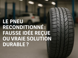 Le pneu reconditionné : fausse idée reçue ou vraie solution durable ?