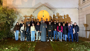 Monseñor Aren Shaheenian recibió a las juventudes de la colectividad