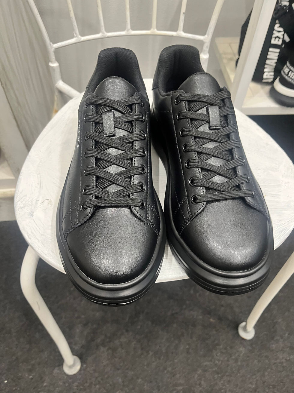 Scarpa Liu Jo Uomo in pelle nera